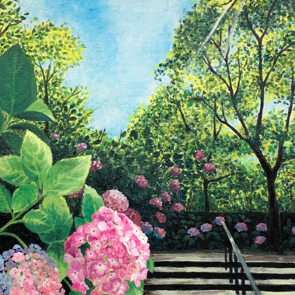 Hydrangea | Floral Japanese Art | Artezaar Art Gallery – Artezaar