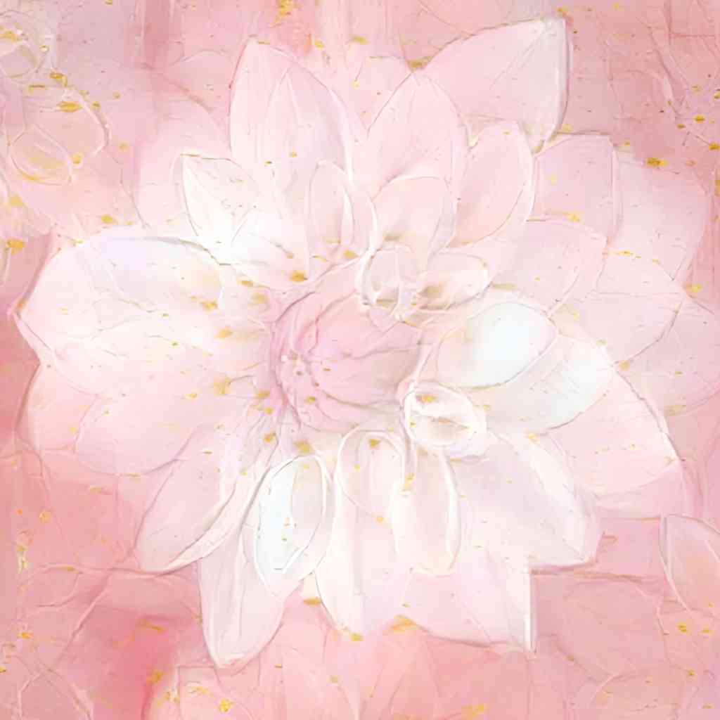 Petals Of Serenity Digital Painting Art Gallery Dubai