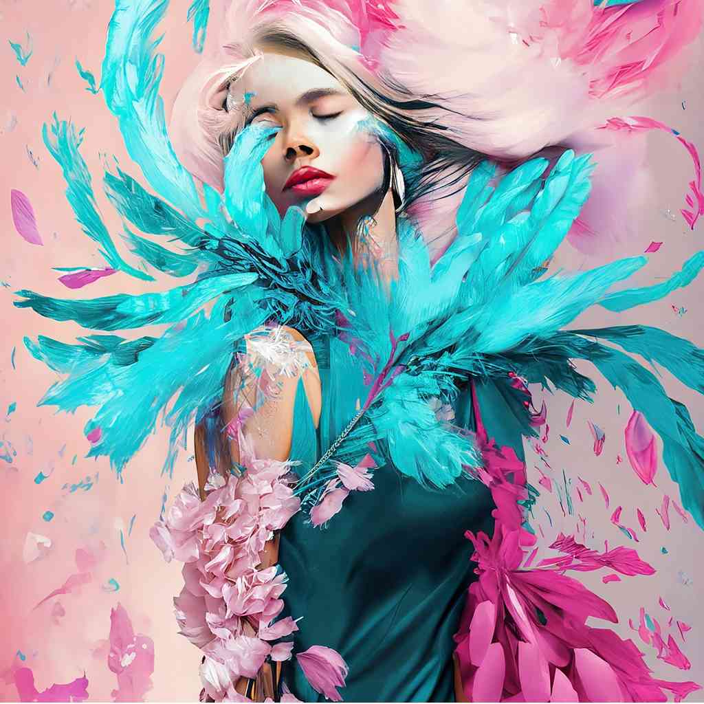 Posing Elegance Digital Art Print Online Art Gallery