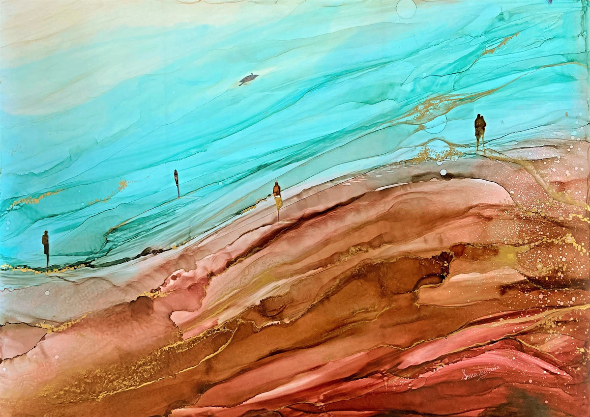 Alcohol Inks Painting Collection | Abstract Art | Artezaar Art Gallery ...