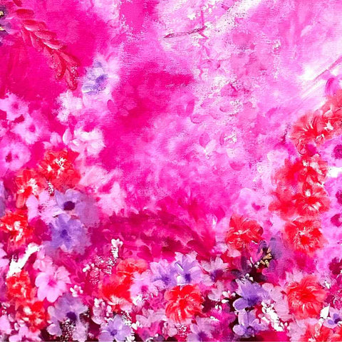 Pink Surge Acrylic Painting Buy Now on Artezaar.com Online Art Gallery Dubai UAE