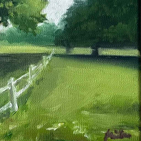A Walk in Richmond Park Oil Painting Buy Now on Artezaar.com Online Art Gallery Dubai UAE