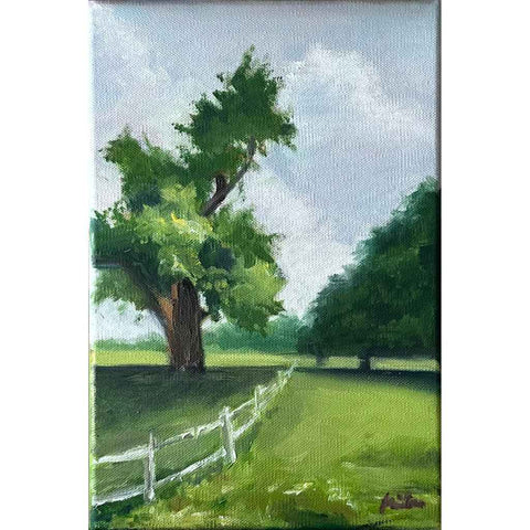 A Walk in Richmond Park Oil Painting Buy Now on Artezaar.com Online Art Gallery Dubai UAE