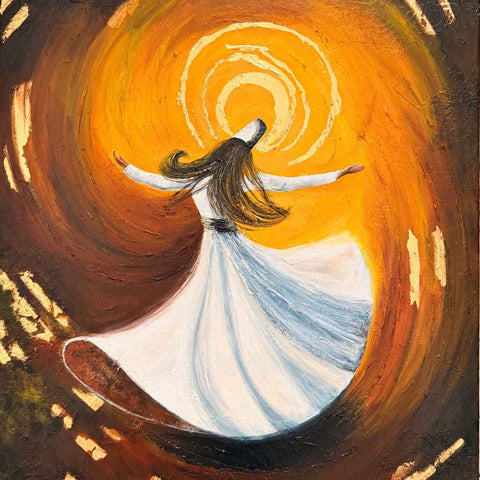 Abida - Dissolving Into The Divine - Mixed Media - Artezaar.com Online Art Gallery