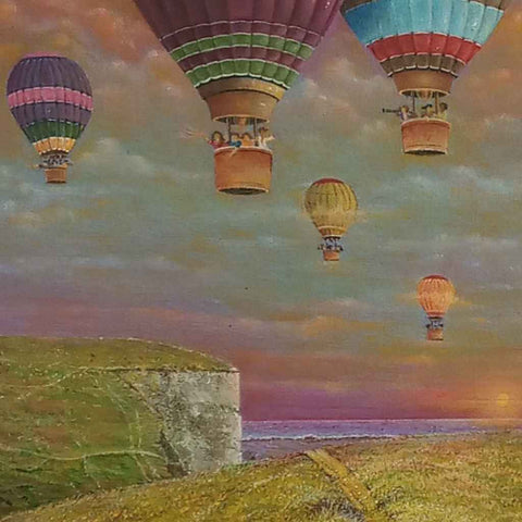 Above The World So High Acrylic Painting Buy Now on Artezaar.com Online Art Gallery Dubai UAE