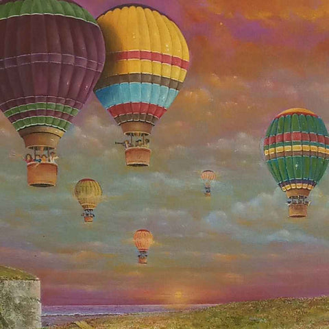 Above The World So High Acrylic Painting Buy Now on Artezaar.com Online Art Gallery Dubai UAE