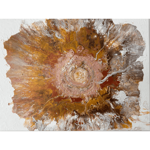 Abstract Orchidee - Acrylic Painting - Artezaar.com Online Art Gallery
