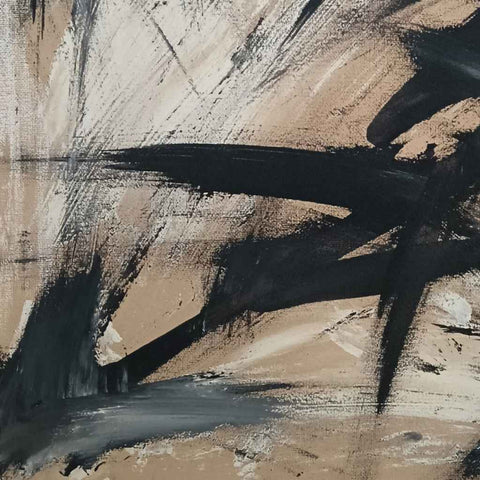 Afro Waves Abstract Acrylic Painting Buy Now on Artezaar.com Online Art Gallery Dubai UAE