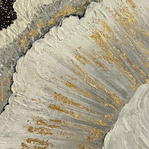 Alchemy of Gold Mixed Media Painting Buy Now on Artezaar.com Online Art Gallery Dubai UAE