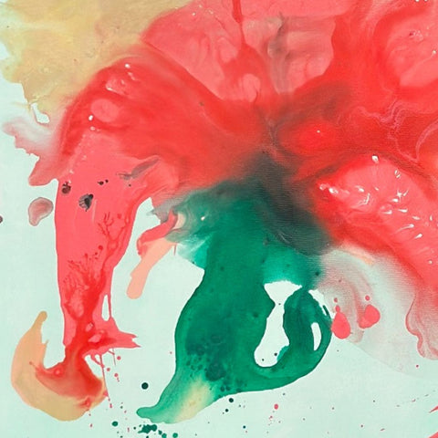 Alien Superstar Abstract Acrylic Painting Buy Now on Artezaar.com Online Art Gallery Dubai UAE