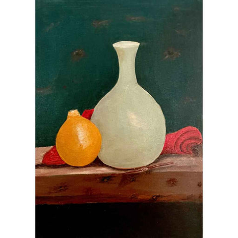 An Orange Oil Fine Art Buy Now on Artezaar.com Online Art Gallery Dubai UAE