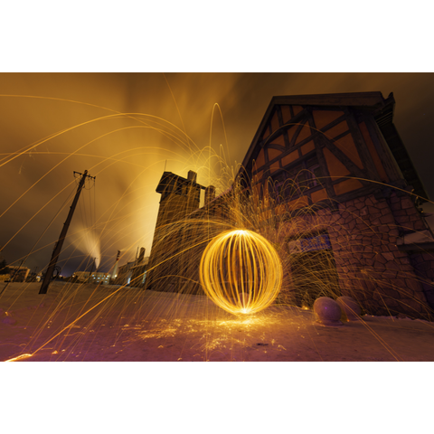 Arxan Light Orb - Light Painting Art- Artezaar.com Online Art Gallery