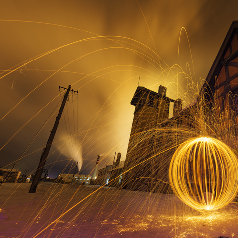 Arxan Light Orb - Light Painting Art- Artezaar.com Online Art Gallery