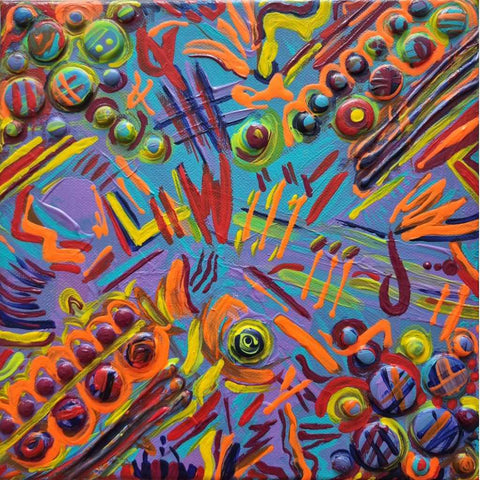 Astro Bazaar - Mixed Media - Artezaar.com Online Art Gallery
