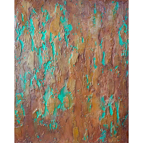 Aureate Ruin Mixed Media Painting Buy Now on Artezaar.com Online Art Gallery Dubai UAE