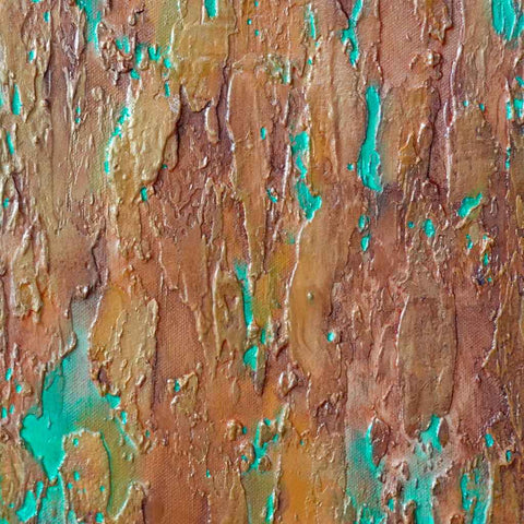 Aureate Ruin Mixed Media Painting Buy Now on Artezaar.com Online Art Gallery Dubai UAE