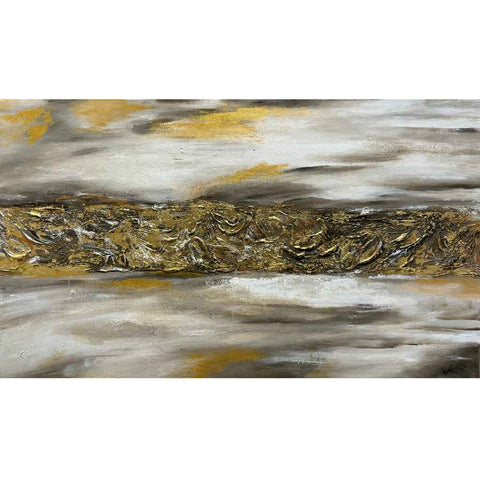 Auric Horizons Mixed Media Painting Buy Now on Artezaar.com Online Art Gallery Dubai UAE