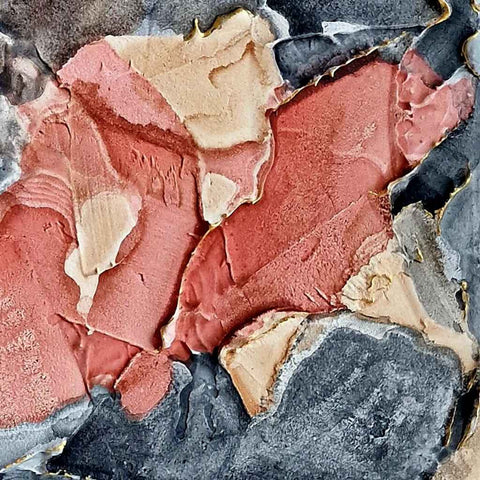 Autumn Abstract Mixed Media Painting Buy Now on Artezaar.com Online Art Gallery Dubai UAE