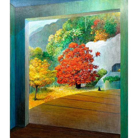 Autumn Leaves Acrylic Painting Buy Now on Artezaar.com Online Art Gallery Dubai UAE
