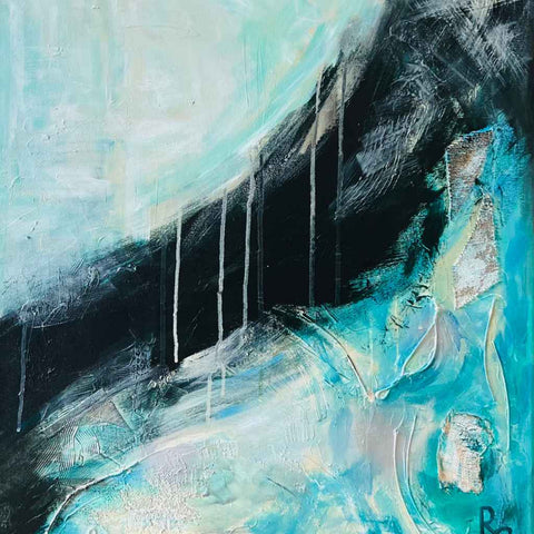 Awakening Abstract Acrylic Painting Buy Now on Artezaar.com Online Art Gallery Dubai UAE