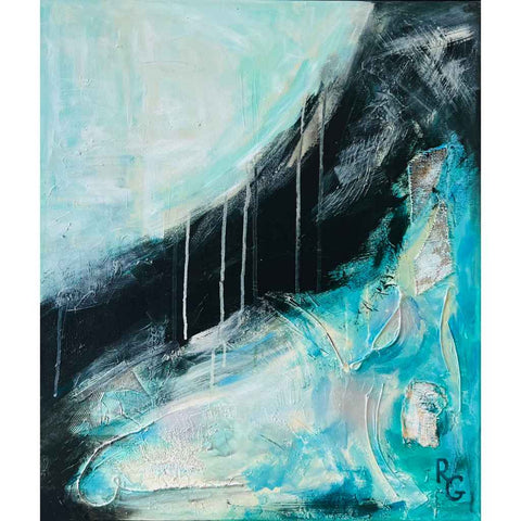 Awakening Abstract Acrylic Painting Buy Now on Artezaar.com Online Art Gallery Dubai UAE