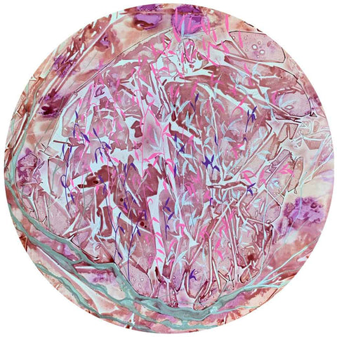 Bamboo Garden Abstract Mixed Media Painting Buy Now on Artezaar.com Online Art Gallery Dubai UAE