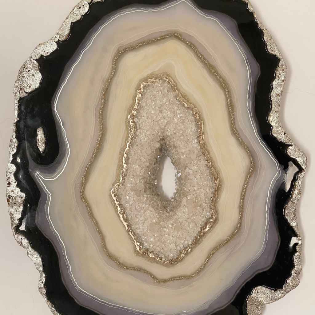 Agate Geode Resin Art | Mixed Media | Artezaar.com Art Gallery Dubai ...