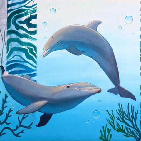 Beneath the Surface: A World Worth Saving Acrylic Painting Buy Now on Artezaar.com Online Art Gallery Dubai UAE