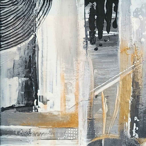 Beyond Fear Abstract Acrylic Painting Buy Now on Artezaar.com Online Art Gallery Dubai UAE