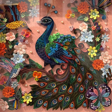 Bloomora - Mixed Media - Artezaar.com Online Art Gallery