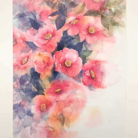 Blooms Lively - Watercolor Painting - Artezaar.com Online Art Gallery