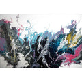 Blue Lagoon Abstract Acrylic Painting Buy Now on Artezaar.com Online Art Gallery Dubai UAE