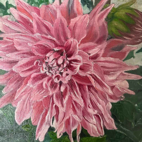 Blush In Bloom- Oil Painting - Artezaar.com Online Art Gallery
