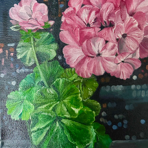 Blush Of The Evening - Oil Painting - Artezaar.com Online Art Gallery