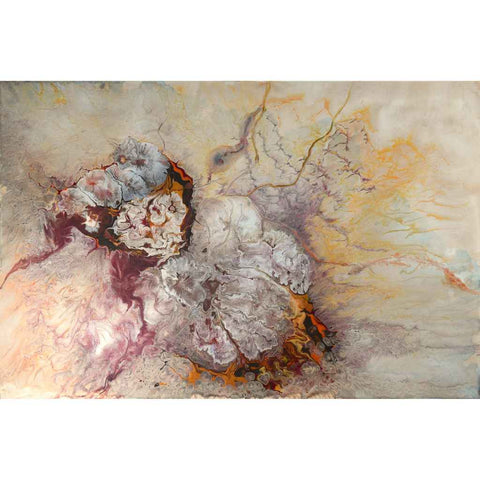 Blushing Abstract Acrylic Painting Buy Now on Artezaar.com Online Art Gallery Dubai UAE