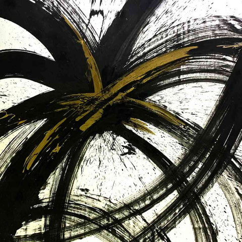 Bold Burst Spunk Abstract Acrylic Painting Buy Now on Artezaar.com Online Art Gallery Dubai UAE