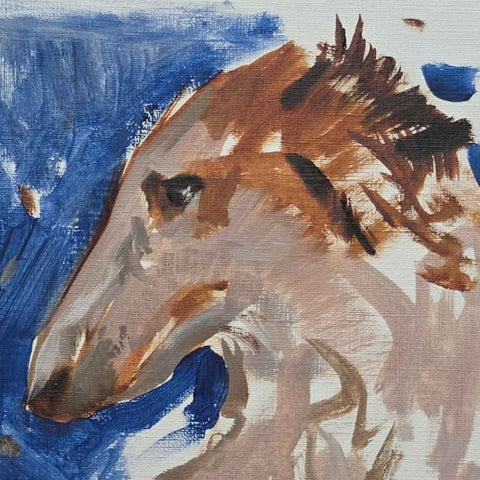 Borzoi Oil Painting Buy Now on Artezaar.com Online Art Gallery Dubai UAE