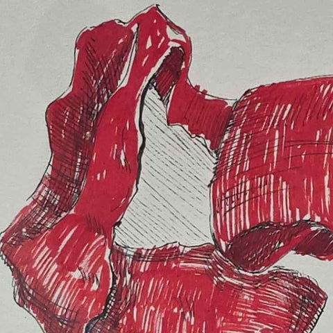 Boxing Wrap Sketch & Dawings Buy Now on Artezaar.com Online Art Gallery Dubai UAE