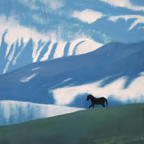 Brave Horse Fine Oil Painting Buy Now on Artezaar.com Online Art Gallery Dubai UAE