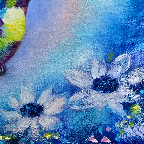 Breath Of Flight - Mixed Media - Artezaar.com Online Art Gallery