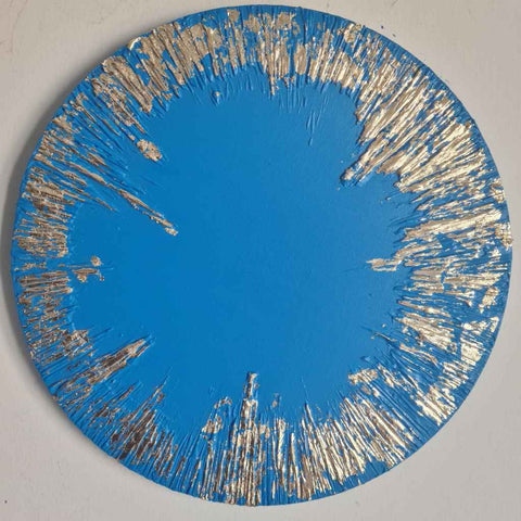 Bright Abstract Mixed Media Painting Buy Now on Artezaar.com Online Art Gallery Dubai UAE