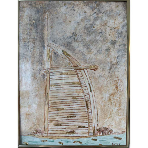 Burj Al Arab - Acrylic Painting - Artezaar.com Online Art Gallery