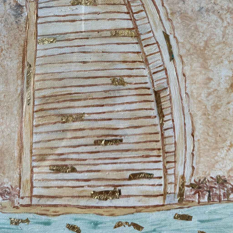 Burj Al Arab - Acrylic Painting - Artezaar.com Online Art Gallery