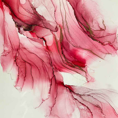 Candy Crush - Alcohol Inks Painting - Artezaar.com Online Art Gallery