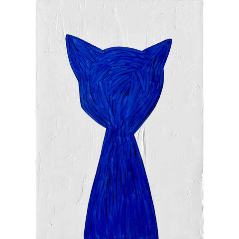 Cat No. 7 Mixed Media Painting Buy Now on Artezaar.com Online Art Gallery Dubai UAE