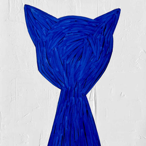 Cat No. 7 Mixed Media Painting Buy Now on Artezaar.com Online Art Gallery Dubai UAE