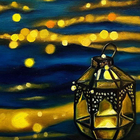 Celebration, Reflection, Growth Oil Painting Buy Now on Artezaar.com Online Art Gallery Dubai UAE