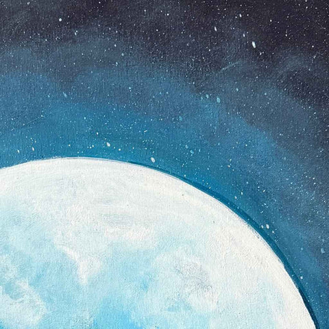 Celestial Awakening Acrylic Painting Buy Now on Artezaar.com Online Art Gallery Dubai UAE