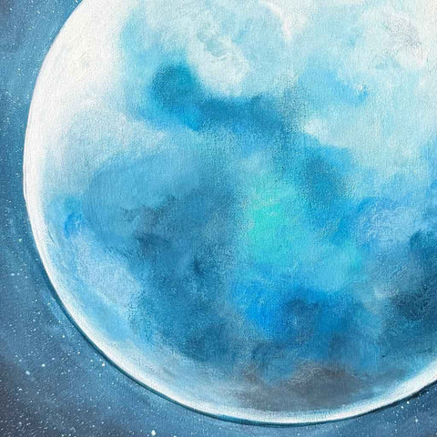Celestial Awakening Acrylic Painting Buy Now on Artezaar.com Online Art Gallery Dubai UAE