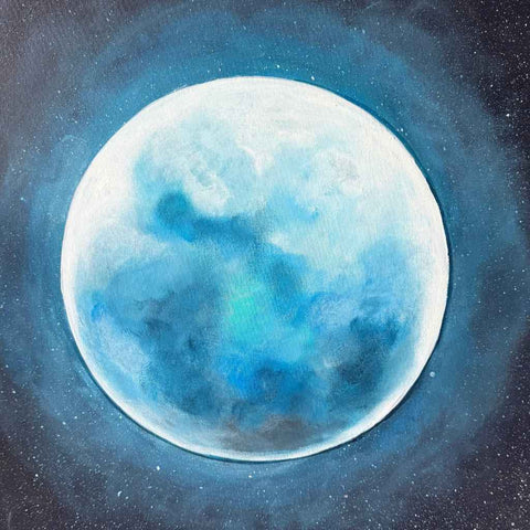 Celestial Awakening Acrylic Painting Buy Now on Artezaar.com Online Art Gallery Dubai UAE